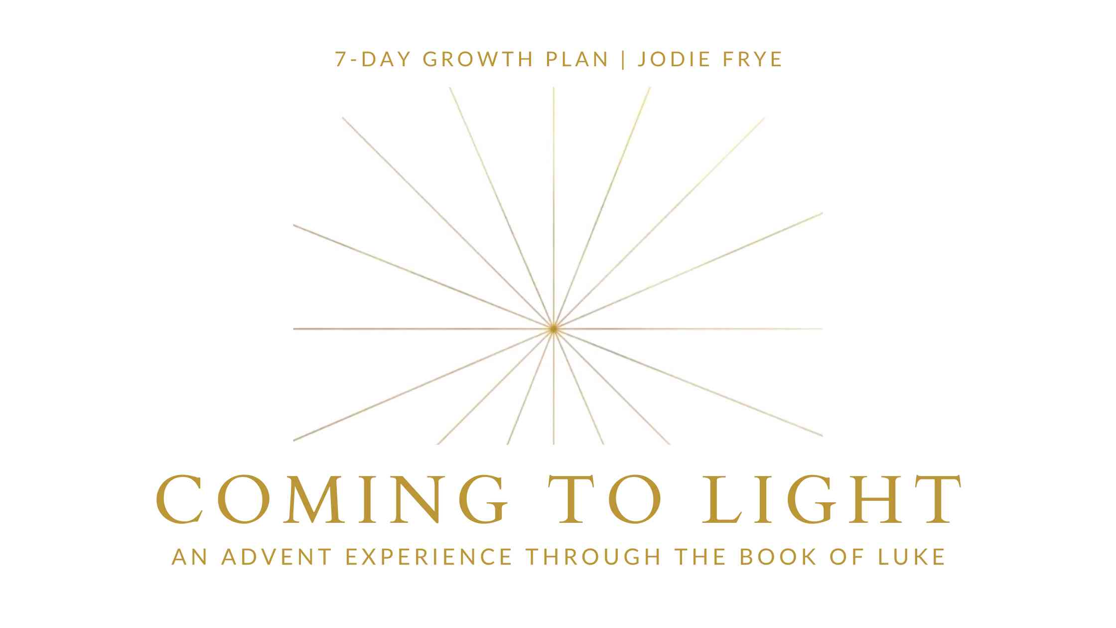 Coming to Light: An Advent Experience